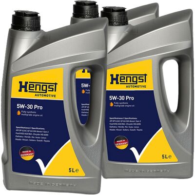 HENGST FILTER 3x 5l Hengst 5w30 Pro Motoröl Passend Für Api Sp Sn Gm Dexos 1 Gen 2 M2c929-a: 5w-30 Pro Artikelnummer: 727800000 HENGST FILTER 3x 5l Hengst 5w30 Pro Motoröl Passend Für Api Sp Sn Gm Dexos 1 Gen 2 M2c929-a: 5w-30 Pro Artikelnummer: 727800000