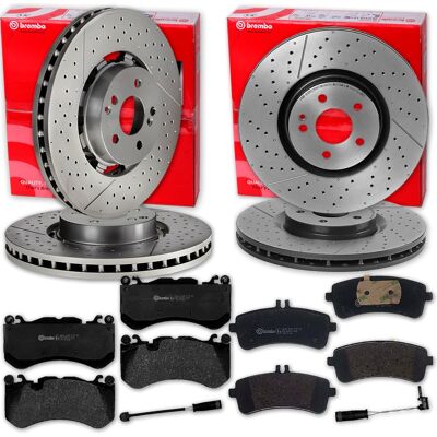 Brembo Bremsscheiben + Beläge Vorne + Hinten Für Mercedes C-klasse W205 Amg C 63: Bremsscheibe A.b.s.: 18891 Ap: 20292z Brembo: 09b84833 Car: 2422349 Brembo Bremsscheiben + Beläge Vorne + Hinten Für Mercedes C-klasse W205 Amg C 63: Bremsscheibe A.b.s.: 18891 Ap: 20292z Brembo: 09b84833 Car: 2422349