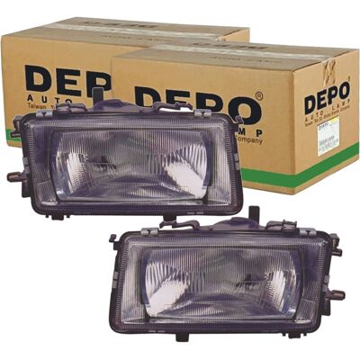 2x Depo H4 Scheinwerfer Passend Für Audi 80 Links+rechts: Hauptscheinwerfer Abakus: 4411107lldem Alkar: 2701484 Audi: 893941029h Diederichs: 1014981 J 2x Depo H4 Scheinwerfer Passend Für Audi 80 Links+rechts: Hauptscheinwerfer Abakus: 4411107lldem Alkar: 2701484 Audi: 893941029h Diederichs: 1014981 J