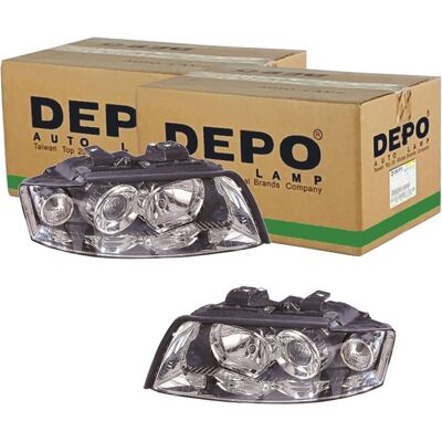 2x Depo H7/h7 Scheinwerfer Passend Für Audi A4 Links+rechts: Hauptscheinwerfer Abakus: 4411146lndem Alkar: 2741503 Audi: 8e0941029c Diederichs: 101708 2x Depo H7/h7 Scheinwerfer Passend Für Audi A4 Links+rechts: Hauptscheinwerfer Abakus: 4411146lndem Alkar: 2741503 Audi: 8e0941029c Diederichs: 101708
