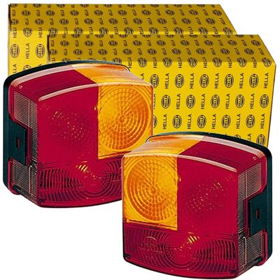 2x Hella Halogen Rückleuchten Satz 12v Hinten Links+rechts Rücklichter: Heckleuchte Agco: 4100004030 Atlas Copco: 1615534100 Claas: 09457660 Clark: 43 2x Hella Halogen Rückleuchten Satz 12v Hinten Links+rechts Rücklichter: Heckleuchte Agco: 4100004030 Atlas Copco: 1615534100 Claas: 09457660 Clark: 43