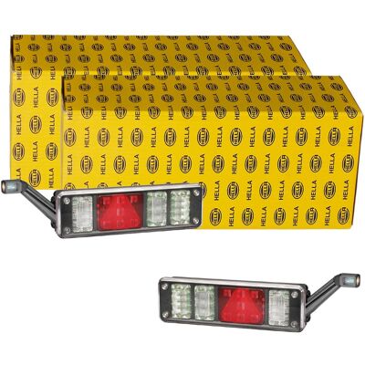 2x Hella Led Rückleuchten Satz 24v Hinten Links+rechts Rücklichter: 2x Hella Led Rückleuchten Satz 24v Hinten Links+rechts Rücklichter: