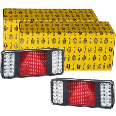 2x Hella Led Rückleuchten Satz 24v Hinten Links+rechts Rücklichter: Heckleuchte Daf: 2170768 Hella: 2vp345900011 Hüffermann: 2el01053300 Lamberet: 010 2x Hella Led Rückleuchten Satz 24v Hinten Links+rechts Rücklichter: Heckleuchte Daf: 2170768 Hella: 2vp345900011 Hüffermann: 2el01053300 Lamberet: 010