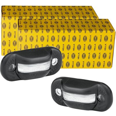 2x Hella Glühlampen-technologie Kennzeichenleuchte Passend Für Vw Golf: Kennzeichenleuchte Daf: 867460 Hella: 2ka002445111 Klokkerholm: 95200855a1 Vw: 2x Hella Glühlampen-technologie Kennzeichenleuchte Passend Für Vw Golf: Kennzeichenleuchte Daf: 867460 Hella: 2ka002445111 Klokkerholm: 95200855a1 Vw: