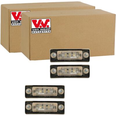 2x Van Wezel Led Kennzeichenleuchte Passend Für Skoda Superb Vw Caddy Golf: Kennzeichenleuchte Abakus: 05321900 Abakus: 05321900led Abakus: 05321905 A 2x Van Wezel Led Kennzeichenleuchte Passend Für Skoda Superb Vw Caddy Golf: Kennzeichenleuchte Abakus: 05321900 Abakus: 05321900led Abakus: 05321905 A