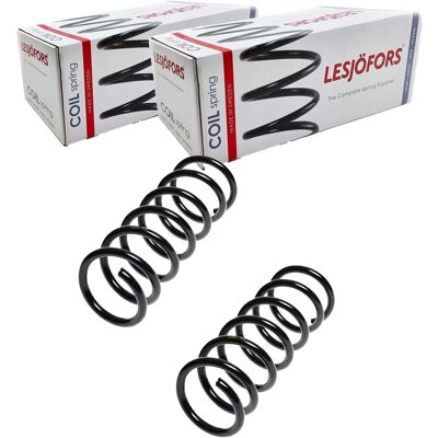 2x Lesjöfors Fahrwerksfedern Hinten Passend Für Ford Focus Volvo S40 V50: 2x Lesjöfors Fahrwerksfedern Hinten Passend Für Ford Focus Volvo S40 V50: