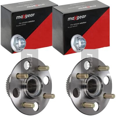2x Maxgear Radlager-satz Hinten Passend Für Honda Civic Links+rechts: Radlagersatz A.b.s.: 200753 Abakus: 14101227 Abakus: 14101384 Al-ko: 620770 Ashi 2x Maxgear Radlager-satz Hinten Passend Für Honda Civic Links+rechts: Radlagersatz A.b.s.: 200753 Abakus: 14101227 Abakus: 14101384 Al-ko: 620770 Ashi