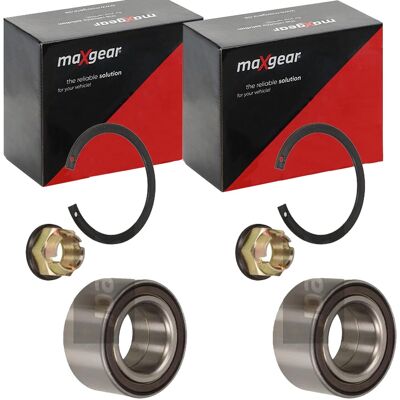 2x Maxgear Radlager-satz Hinten Passend Für Dacia Duster Renault Duster: Radlagersatz A.b.s.: 201529 Aic: 73244 Ashika: 4420012 Bga: Whb2221k Cifam: 6 2x Maxgear Radlager-satz Hinten Passend Für Dacia Duster Renault Duster: Radlagersatz A.b.s.: 201529 Aic: 73244 Ashika: 4420012 Bga: Whb2221k Cifam: 6