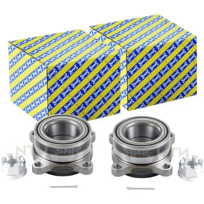 2x Snr Radlager-satz Vorne Passend Für Mitsubishi Pajero Links+rechts: Radlagersatz A.b.s.: 201295 A.b.s.: 201588 Abakus: 14101101 Ackoja: A370195 Aic 2x Snr Radlager-satz Vorne Passend Für Mitsubishi Pajero Links+rechts: Radlagersatz A.b.s.: 201295 A.b.s.: 201588 Abakus: 14101101 Ackoja: A370195 Aic