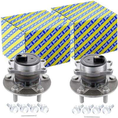 Citroën C4 Mitsubishi ASX Lancer Hinterradlagersatz - Radlagersatz Citroën C4 Mitsubishi ASX Lancer Hinterradlagersatz - Radlagersatz