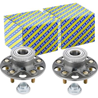 2x Snr Radlager-satz Hinten Passend Für Honda Civic Stream Links+rechts: Radlagersatz A.b.s.: 200752 Abakus: 14101230 Aic: 73218 Al-ko: 621000 Ashika: 2x Snr Radlager-satz Hinten Passend Für Honda Civic Stream Links+rechts: Radlagersatz A.b.s.: 200752 Abakus: 14101230 Aic: 73218 Al-ko: 621000 Ashika: