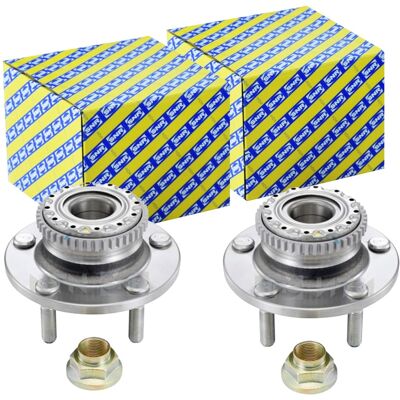 2x Snr Radlager-satz Hinten Passend Für Hyundai Coupe Tiburon Links+rechts: Radlagersatz A.b.s.: 200379 Abakus: 14101191 Ackoja: A520334 Ashika: 44205 2x Snr Radlager-satz Hinten Passend Für Hyundai Coupe Tiburon Links+rechts: Radlagersatz A.b.s.: 200379 Abakus: 14101191 Ackoja: A520334 Ashika: 44205