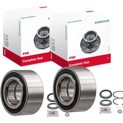 2x Fag Radlager-satz Vorne Hinten Passend Für Nissan 100nx Almera Sunny: 2x Fag Radlager-satz Vorne Hinten Passend Für Nissan 100nx Almera Sunny: