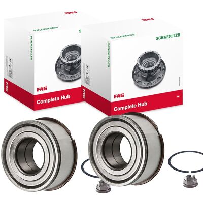 2x Fag Radlager-satz Vorne Hinten Passend Für Renault Clio Kangoo Scénic: Radlagersatz A.b.s.: 200417 Abakus: 14103122 Aic: 59642 Al-ko: 621015 Ashika 2x Fag Radlager-satz Vorne Hinten Passend Für Renault Clio Kangoo Scénic: Radlagersatz A.b.s.: 200417 Abakus: 14103122 Aic: 59642 Al-ko: 621015 Ashika