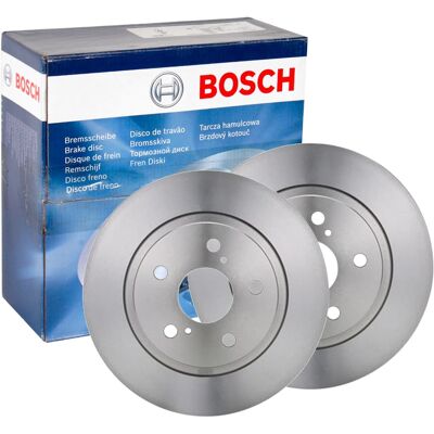 Bosch 290mm Hinterachse Bremsscheibe - Voll, 5-Loch, 62mm Zentrierung Bosch 290mm Hinterachse Bremsscheibe - Voll, 5-Loch, 62mm Zentrierung