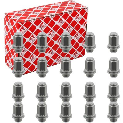 20x Febi Radmuttern Satz M12 X 1,5 Verchromt Flachbund Für Leichtmetallfelgen: Radmutter Bogap: T3337100 Febest: 0185005 Febi Bilstein: 26586 Febi Bil 20x Febi Radmuttern Satz M12 X 1,5 Verchromt Flachbund Für Leichtmetallfelgen: Radmutter Bogap: T3337100 Febest: 0185005 Febi Bilstein: 26586 Febi Bil