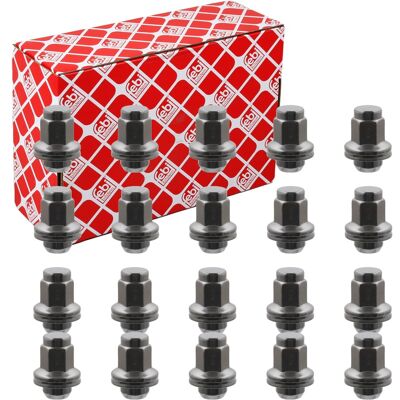 20x Febi Radmuttern Satz M14 X 1,5 Verchromt Flachbund Für Leichtmetallfelgen: Radmutter Bogap: T3337101 Febest: 0185003 Febi Bilstein: 33497 Febi Bil 20x Febi Radmuttern Satz M14 X 1,5 Verchromt Flachbund Für Leichtmetallfelgen: Radmutter Bogap: T3337101 Febest: 0185003 Febi Bilstein: 33497 Febi Bil