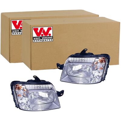 2x Van Wezel H4 Scheinwerfer Satz Passend Für Fiat Panda Links+rechts: Hauptscheinwerfer Abakus: 6611141lldem Abakus: 6611141rldem Diederichs: 3434080 2x Van Wezel H4 Scheinwerfer Satz Passend Für Fiat Panda Links+rechts: Hauptscheinwerfer Abakus: 6611141lldem Abakus: 6611141rldem Diederichs: 3434080