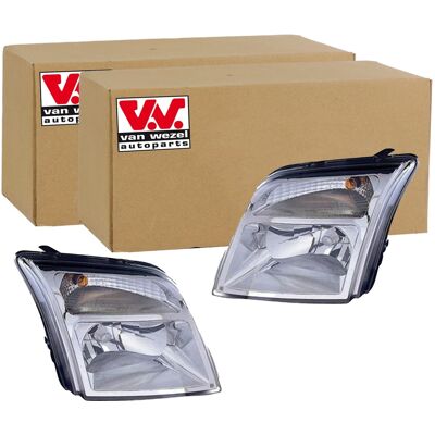 2x Van Wezel H4 Scheinwerfer Satz Passend Für Ford Tourneo Transit Links+rechts: Hauptscheinwerfer Abakus: 4311165rldem Alkar: 2752960 Diederichs: 145 2x Van Wezel H4 Scheinwerfer Satz Passend Für Ford Tourneo Transit Links+rechts: Hauptscheinwerfer Abakus: 4311165rldem Alkar: 2752960 Diederichs: 145