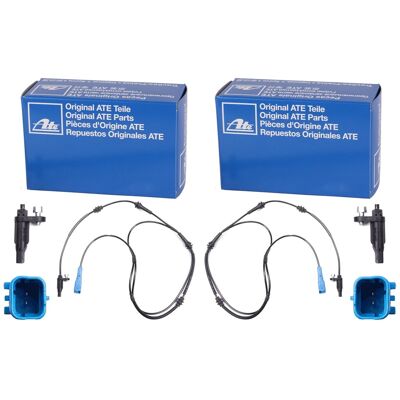 2x Ate Abs-sensoren Hinten Passend Für Citroën C5 C6 Peugeot 407 Links+rechts: Sensor, Raddrehzahl A.b.s.: 30372 A.b.s.: 30374 Abakus: 12003083 Aic: 5 2x Ate Abs-sensoren Hinten Passend Für Citroën C5 C6 Peugeot 407 Links+rechts: Sensor, Raddrehzahl A.b.s.: 30372 A.b.s.: 30374 Abakus: 12003083 Aic: 5