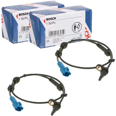 2x Bosch Abs-sensoren Hinten Passend Für Citroën C2 C3 Peugeot 1007: Sensor, Raddrehzahl A.b.s.: 30152 Abakus: 12003146 Astemo: 2501592 Ate: 240711509 2x Bosch Abs-sensoren Hinten Passend Für Citroën C2 C3 Peugeot 1007: Sensor, Raddrehzahl A.b.s.: 30152 Abakus: 12003146 Astemo: 2501592 Ate: 240711509