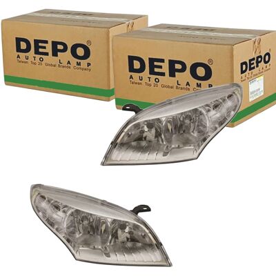 2x Depo Scheinwerfer Chrom Passend Für Renault Megane Links+rechts: Hauptscheinwerfer Abakus: 5511178lmldem1 Alkar: 2767228 Diederichs: 4465081 Johns: 2x Depo Scheinwerfer Chrom Passend Für Renault Megane Links+rechts: Hauptscheinwerfer Abakus: 5511178lmldem1 Alkar: 2767228 Diederichs: 4465081 Johns: