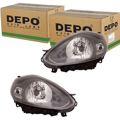 2x Depo Scheinwerfer Anthrazit Passend Für Abarth Punto Fiat Punto Links+rechts: Hauptscheinwerfer Abakus: 6611162lmldem2 Abakus: 6611162rmldem2 Diede 2x Depo Scheinwerfer Anthrazit Passend Für Abarth Punto Fiat Punto Links+rechts: Hauptscheinwerfer Abakus: 6611162lmldem2 Abakus: 6611162rmldem2 Diede
