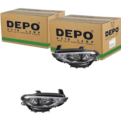 2x Depo Scheinwerfer Alu Passend Für Fiat Tipo Links+rechts: Hauptscheinwerfer Abakus: 6611181lmldem2 Abakus: 6611181lmlemn2 Alkar: 2741495 Diederichs 2x Depo Scheinwerfer Alu Passend Für Fiat Tipo Links+rechts: Hauptscheinwerfer Abakus: 6611181lmldem2 Abakus: 6611181lmlemn2 Alkar: 2741495 Diederichs