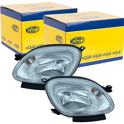 2x Magneti Marelli Halogen Scheinwerfer Passend Für Fiat Panda Links+rechts: Hauptscheinwerfer Abakus: 6611168lmldem Diederichs: 3435081 Fiat: 0000052 2x Magneti Marelli Halogen Scheinwerfer Passend Für Fiat Panda Links+rechts: Hauptscheinwerfer Abakus: 6611168lmldem Diederichs: 3435081 Fiat: 0000052