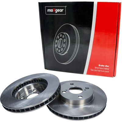 2x Maxgear Bremsschebeiben 255mm Belüftet Vorne Passend Für Toyota Corolla: Bremsscheibe A.b.s.: 17543 Abakus: 23103054 Abakus: 231030542 Aisin: A6f17 2x Maxgear Bremsschebeiben 255mm Belüftet Vorne Passend Für Toyota Corolla: Bremsscheibe A.b.s.: 17543 Abakus: 23103054 Abakus: 231030542 Aisin: A6f17