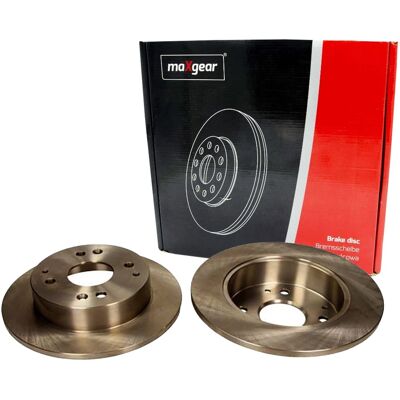 2x Maxgear Bremsschebeiben 260mm Voll Hinten Passend Für Honda Accord Civic: Bremsscheibe A.b.s.: 16147 Ackoja: A2640002 Aisin: C6r1088s Ashika: 61044 2x Maxgear Bremsschebeiben 260mm Voll Hinten Passend Für Honda Accord Civic: Bremsscheibe A.b.s.: 16147 Ackoja: A2640002 Aisin: C6r1088s Ashika: 61044
