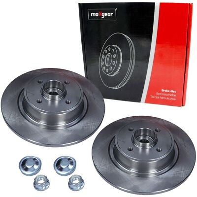 2x Maxgear Bremsschebeiben 274mm Voll Hinten Passend Für Renault Megane Scénic: Bremsscheibe A.b.s.: 17029 A.b.s.: 17029c Abakus: 23104283 Aic: 52473 2x Maxgear Bremsschebeiben 274mm Voll Hinten Passend Für Renault Megane Scénic: Bremsscheibe A.b.s.: 17029 A.b.s.: 17029c Abakus: 23104283 Aic: 52473