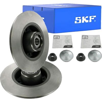 2x Skf Bremsscheiben 240mm Voll Hinten Passend Für Dacia Sandero Renault Clio: Bremsscheibe A.b.s.: 17542 A.b.s.: 17542c Abakus: 23104020 Abakus: 2310 2x Skf Bremsscheiben 240mm Voll Hinten Passend Für Dacia Sandero Renault Clio: Bremsscheibe A.b.s.: 17542 A.b.s.: 17542c Abakus: 23104020 Abakus: 2310