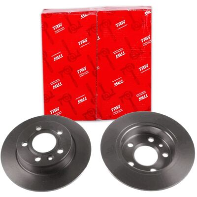 2x Trw Bremsscheiben 268mm Voll Hinten Passend Für Ford Galaxy Seat Alhambra Vw: Bremsscheibe A.b.s.: 16298 Abakus: 23104005 Abakus: 231040052 Aic: 53 2x Trw Bremsscheiben 268mm Voll Hinten Passend Für Ford Galaxy Seat Alhambra Vw: Bremsscheibe A.b.s.: 16298 Abakus: 23104005 Abakus: 231040052 Aic: 53