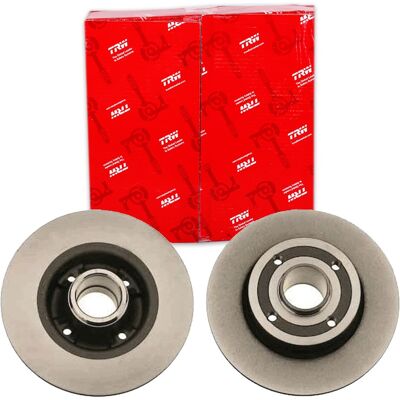 2x Trw Bremsscheiben 240mm Voll Hinten Passend Für Nissan Note Renault Clio: Bremsscheibe A.b.s.: 17542 A.b.s.: 17542c Abakus: 23104020 Abakus: 231040 2x Trw Bremsscheiben 240mm Voll Hinten Passend Für Nissan Note Renault Clio: Bremsscheibe A.b.s.: 17542 A.b.s.: 17542c Abakus: 23104020 Abakus: 231040