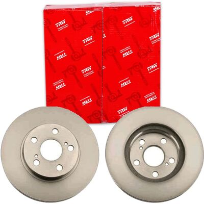 2x Trw Bremsscheiben 255mm Belüftet Vorne Passend Für Toyota Prius Df4906: Bremsscheibe A.b.s.: 17610 Abakus: 23103134 Abakus: 231031342 Aisin: A6f114 2x Trw Bremsscheiben 255mm Belüftet Vorne Passend Für Toyota Prius Df4906: Bremsscheibe A.b.s.: 17610 Abakus: 23103134 Abakus: 231031342 Aisin: A6f114
