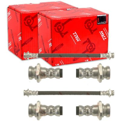 2x Trw Bremsschläuche Hinten Beidseitig Passend Für Chevrolet Aveo Daewoo Kalos: Bremsschlauch A.b.s.: Sl5806 Ate: 24524702053 Bosch: 1987481387 Bremb 2x Trw Bremsschläuche Hinten Beidseitig Passend Für Chevrolet Aveo Daewoo Kalos: Bremsschlauch A.b.s.: Sl5806 Ate: 24524702053 Bosch: 1987481387 Bremb