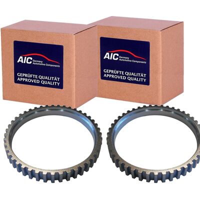 2x Aic Abs-sensorringe Vorne Beidseitig Passend Für Kia Rio Mazda 121 Nissan: 2x Aic Abs-sensorringe Vorne Beidseitig Passend Für Kia Rio Mazda 121 Nissan:
