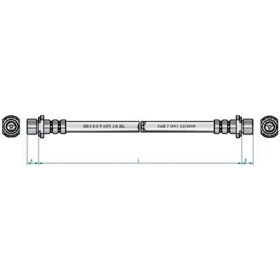2x Nk Bremsschläuche Hinten Links+rechts Innen Passend Für Daihatsu Charade: Bremsschlauch A.b.s.: Sl6209 Ate: 24526102553 Blue Print: Adt353363 Bosch 2x Nk Bremsschläuche Hinten Links+rechts Innen Passend Für Daihatsu Charade: Bremsschlauch A.b.s.: Sl6209 Ate: 24526102553 Blue Print: Adt353363 Bosch