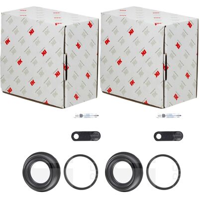 2x Nk Reparatursatz Bremssattel Hinten Passend Für Bmw 1 3 X1 X3 Dichtsatz: 2x Nk Reparatursatz Bremssattel Hinten Passend Für Bmw 1 3 X1 X3 Dichtsatz: