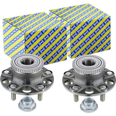 2x Snr Radlager-satz Hinten Passend Für Honda Civic Links+rechts R174.70: Radlagersatz A.b.s.: 201347 Abakus: 14101373 Ackoja: A260271 Aic: 75689 Al-k 2x Snr Radlager-satz Hinten Passend Für Honda Civic Links+rechts R174.70: Radlagersatz A.b.s.: 201347 Abakus: 14101373 Ackoja: A260271 Aic: 75689 Al-k