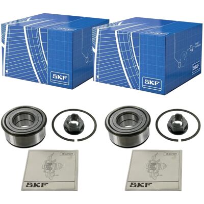 2x Skf Radlager-satz Hinten Vorne Passend Für Renault Clio Kangoo Megane Scénic: Radlagersatz A.b.s.: 200417 Abakus: 14103122 Aic: 59642 Al-ko: 621015 2x Skf Radlager-satz Hinten Vorne Passend Für Renault Clio Kangoo Megane Scénic: Radlagersatz A.b.s.: 200417 Abakus: 14103122 Aic: 59642 Al-ko: 621015
