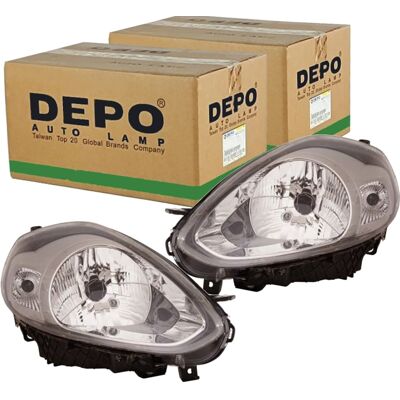 2x Depo Halogen Scheinwerfer Satz Passend Für Abarth Punto Fiat Punto Links+rech: Hauptscheinwerfer Abakus: 6611162lmldem1 Diederichs: 3457081 Diederi 2x Depo Halogen Scheinwerfer Satz Passend Für Abarth Punto Fiat Punto Links+rech: Hauptscheinwerfer Abakus: 6611162lmldem1 Diederichs: 3457081 Diederi