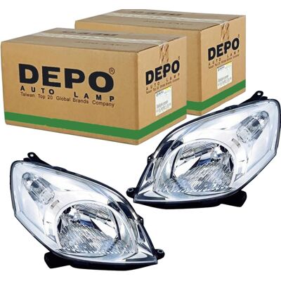 2x Depo Halogen Scheinwerfer Satz Passend Für Citroën Nemo Fiat Fiorino Qubo Peu: Hauptscheinwerfer Abakus: 6611158rmldem Alkar: 2742351 Citroën: 1353 2x Depo Halogen Scheinwerfer Satz Passend Für Citroën Nemo Fiat Fiorino Qubo Peu: Hauptscheinwerfer Abakus: 6611158rmldem Alkar: 2742351 Citroën: 1353