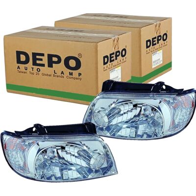 2x Depo H4 Scheinwerfer Satz Passend Für Hyundai Matrix Links+rechts: Hauptscheinwerfer Abakus: 2211127lldem Abakus: 2211142lldem Alkar: 2741628 Alkar 2x Depo H4 Scheinwerfer Satz Passend Für Hyundai Matrix Links+rechts: Hauptscheinwerfer Abakus: 2211127lldem Abakus: 2211142lldem Alkar: 2741628 Alkar