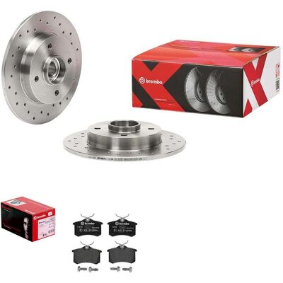 Brembo Sport Bremsscheiben + Beläge Hinten Passend Für Opel Crossland Citroen C3: Bremsbelagsatz, Scheibenbremse A.b.s.: 36623 A.b.s.: 366231 Abakus: Brembo Sport Bremsscheiben + Beläge Hinten Passend Für Opel Crossland Citroen C3: Bremsbelagsatz, Scheibenbremse A.b.s.: 36623 A.b.s.: 366231 Abakus: