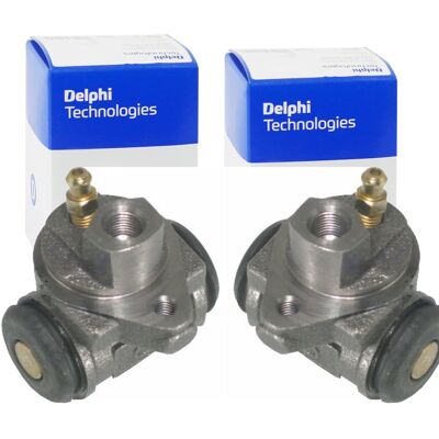2x Delphi Radbremszylinder 18mm Passend Für Ford Courier Fiesta Trommelbremse: Radbremszylinder A.b.s.: 62825x Ate: 24321716013 Brembo: A12221 Car: 34 2x Delphi Radbremszylinder 18mm Passend Für Ford Courier Fiesta Trommelbremse: Radbremszylinder A.b.s.: 62825x Ate: 24321716013 Brembo: A12221 Car: 34