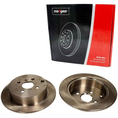 2x Maxgear Bremsscheiben Hinten 269mm Voll Passend Für Toyota Corolla Yaris: Bremsscheibe A.b.s.: 17457 Abakus: 23104049 Abakus: 231040492 Ackoja: A70 2x Maxgear Bremsscheiben Hinten 269mm Voll Passend Für Toyota Corolla Yaris: Bremsscheibe A.b.s.: 17457 Abakus: 23104049 Abakus: 231040492 Ackoja: A70