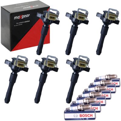 MAXGEAR + Weitere 6x Maxgear Zündspule + Bosch Zündkerzen Passend Für Bmw M50 M52 E36 E39 320-530i: Zündspule Abakus: 12201003 Aic: 51374 Ap Xenergy: Xe5018 Ap Xenergy: MAXGEAR + Weitere 6x Maxgear Zündspule + Bosch Zündkerzen Passend Für Bmw M50 M52 E36 E39 320-530i: Zündspule Abakus: 12201003 Aic: 51374 Ap Xenergy: Xe5018 Ap Xenergy: