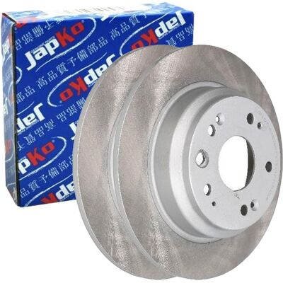 Japko Honda Accord Bremsscheibe - Hinter, 281,5mm, Voll, 5-Loch Japko Honda Accord Bremsscheibe - Hinter, 281,5mm, Voll, 5-Loch